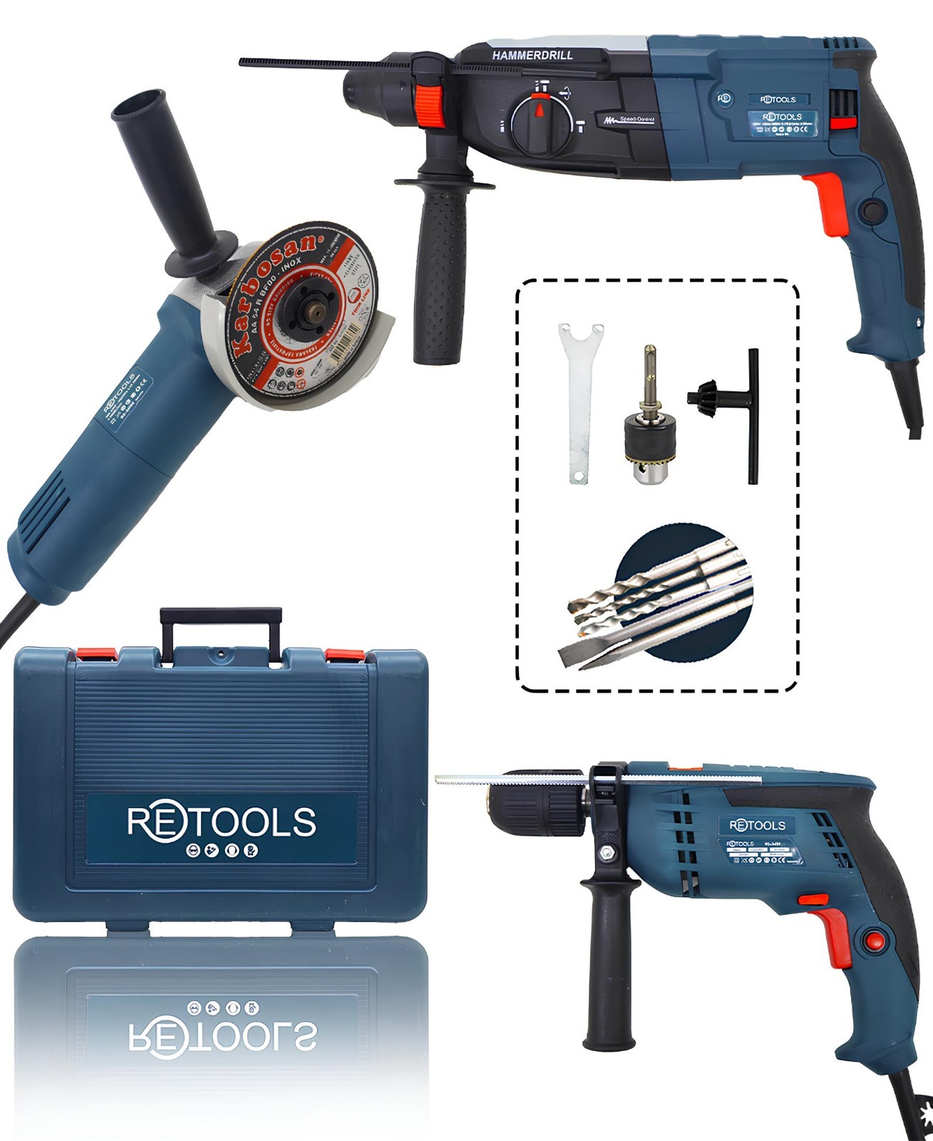 RETOOLS ELEKTRİKLİ 3'LÜ SET - RETOOLS