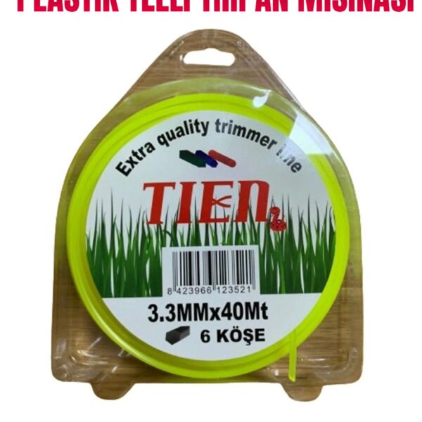 3.3 MM 40 METRE 6 KÖŞELİ TIRPAN MİSİNASI